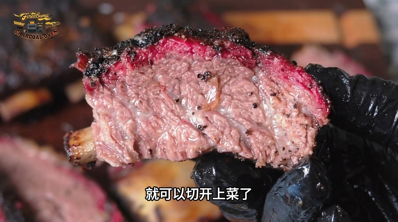 Texas-Style Smoked Beef Ribs (Dinosaurier-Rippchen)