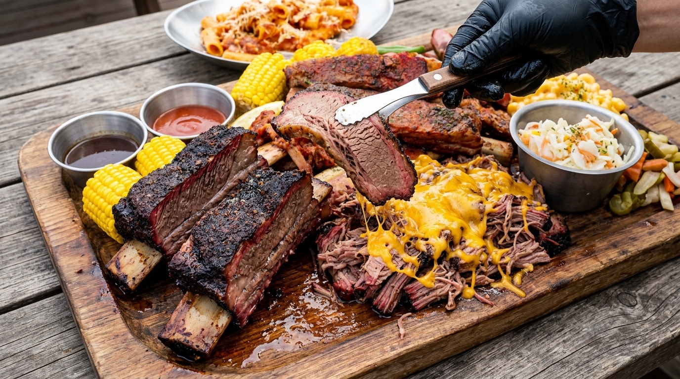 Ultimatives Texas BBQ: Brisket & Rinderrippen