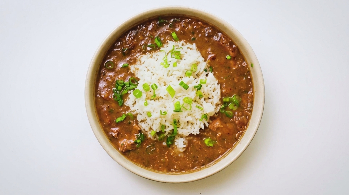Emerils klassische Gumbo mit Hähnchen und Räucherwurst