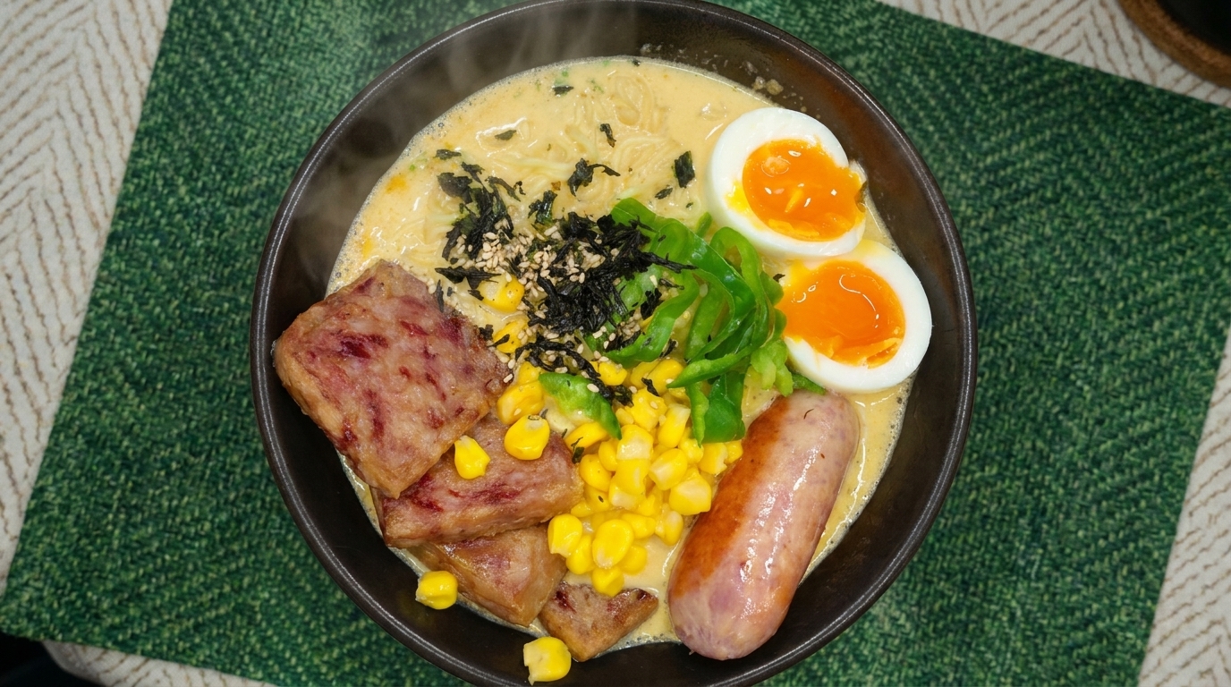 Das ultimative cremige Instant-Ramen-Upgrade