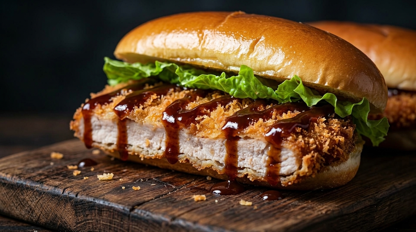 Anime-inspiriertes Katsu Sando: Japanisches Schnitzel-Sandwich wie in Morioh