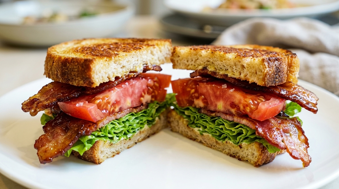 Ultimatives BLT-Sandwich mit Honig-Glasur