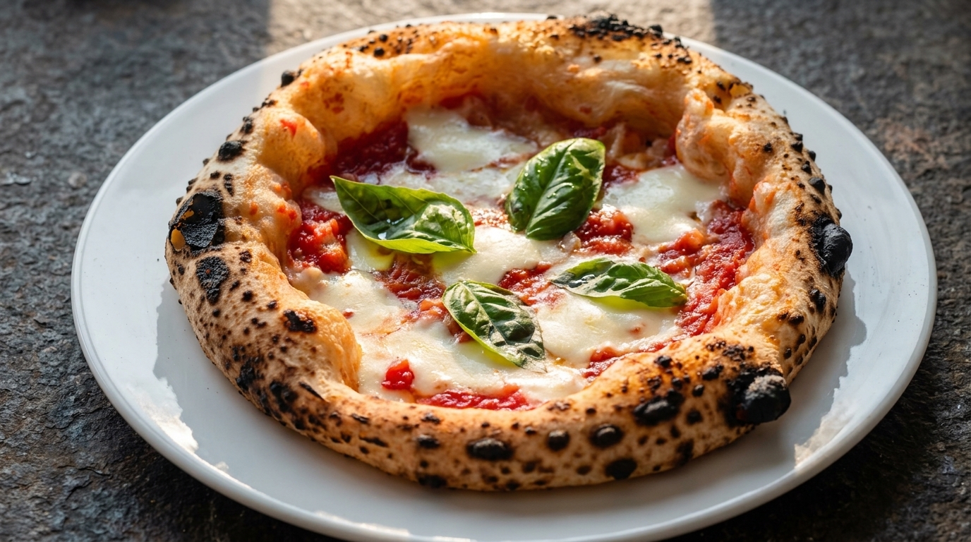 Moderner neapolitanischer Pizzateig (100 % Biga-Methode)