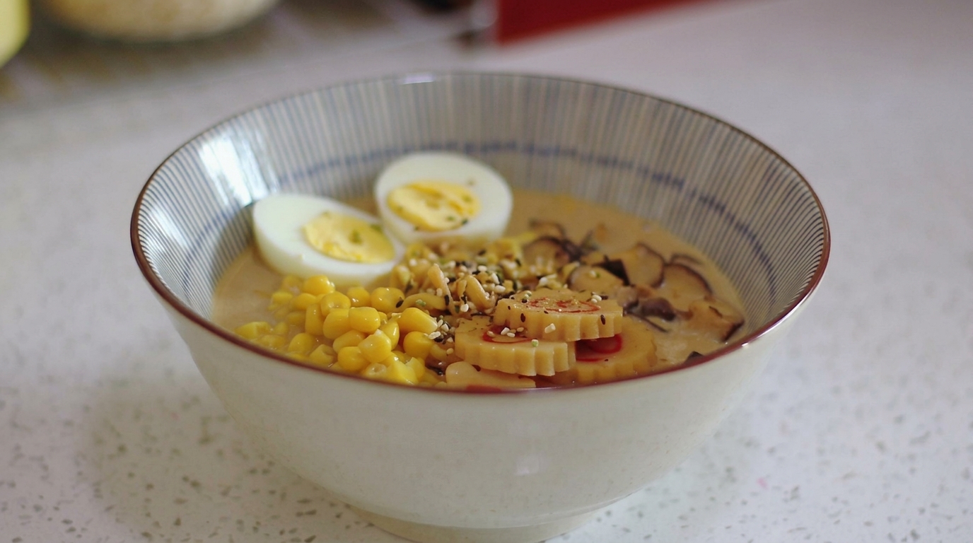 Cremige Miso-Ramen mit Milchbrühe