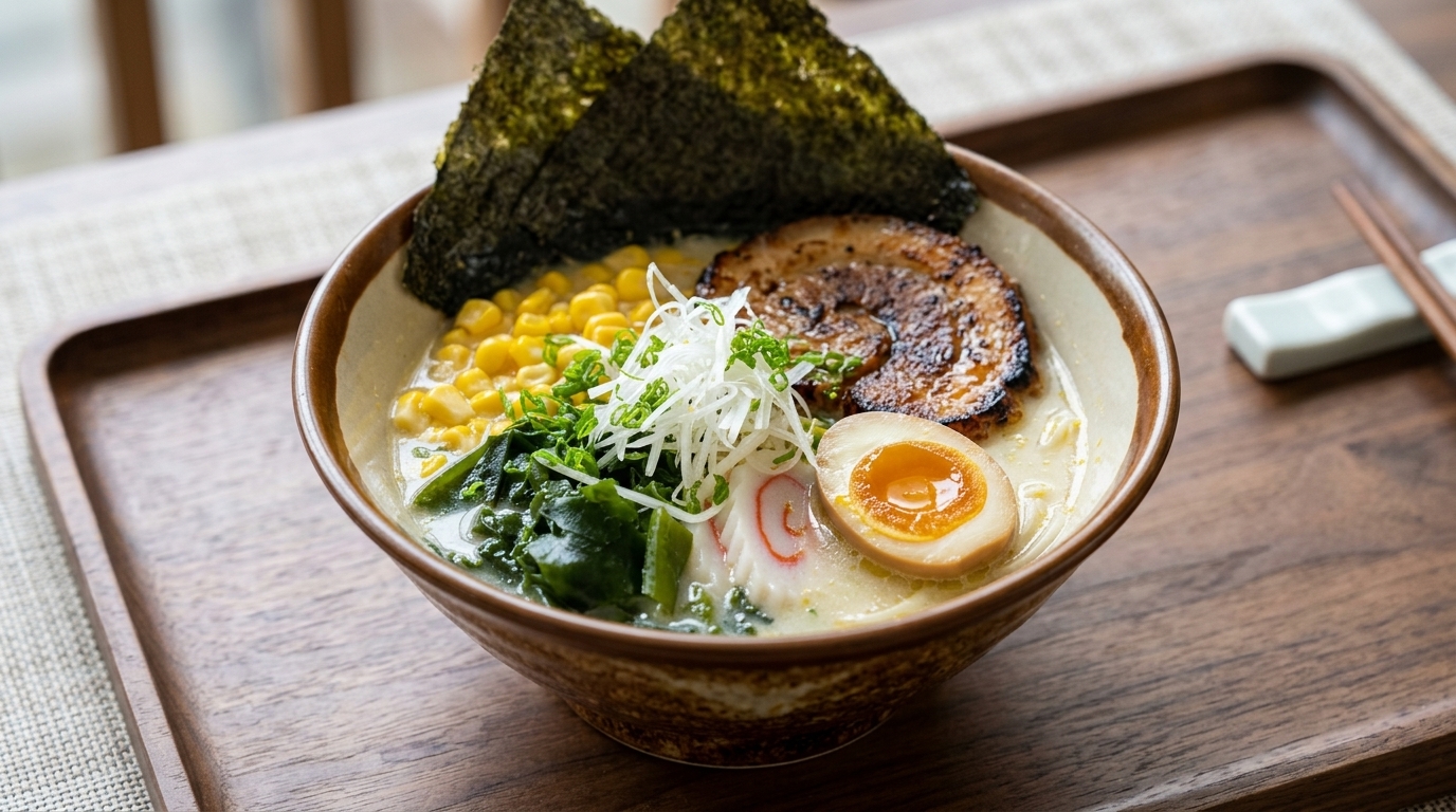 Erfrischende Yuzu Shio Ramen mit gebratenem Chashu