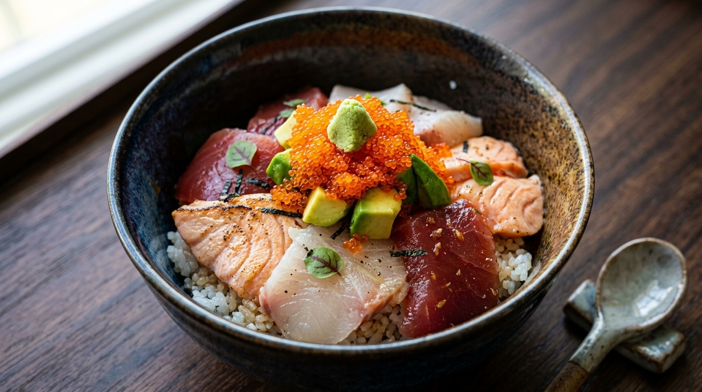 Kaisendon: Japanische Fisch-Bowl wie im Restaurant