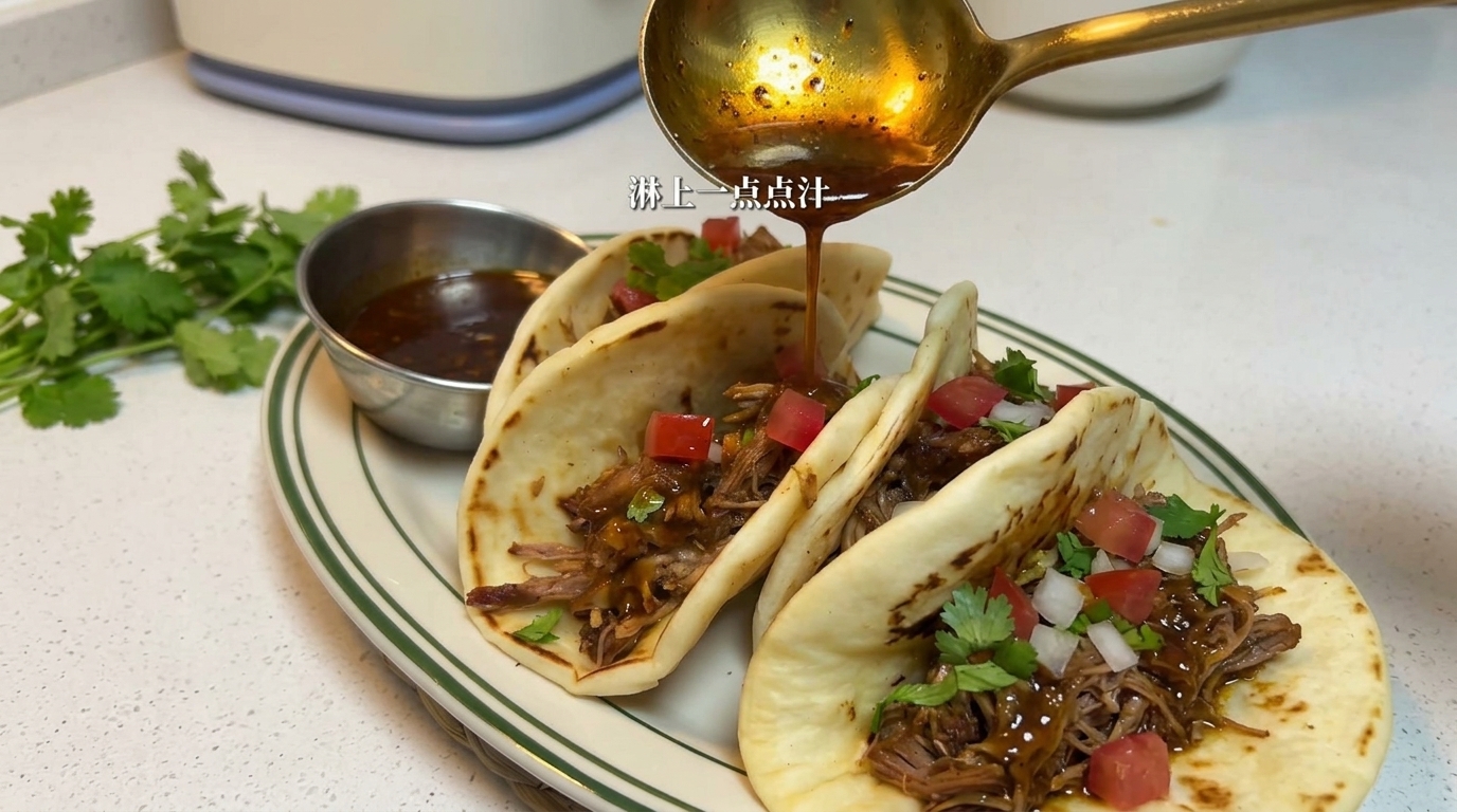 Mexikanische Pulled-Pork-Tacos aus dem Schmortopf