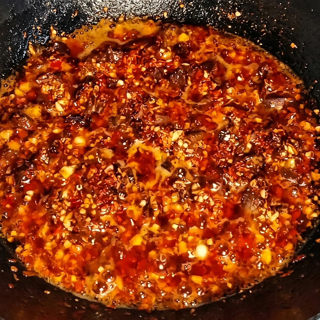 Eine Nahaufnahme von rohem, in feine Scheiben geschnittenem Pökelfleisch in einer weißen Schüssel, bereit zum Dämpfen.