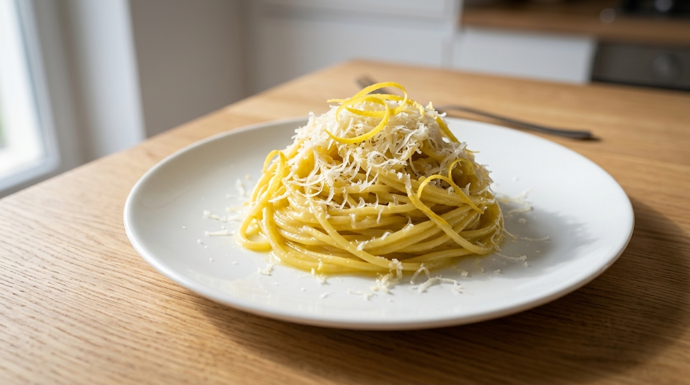 Authentische Zitronenpasta nach Amalfi-Art (Pasta al Limone)