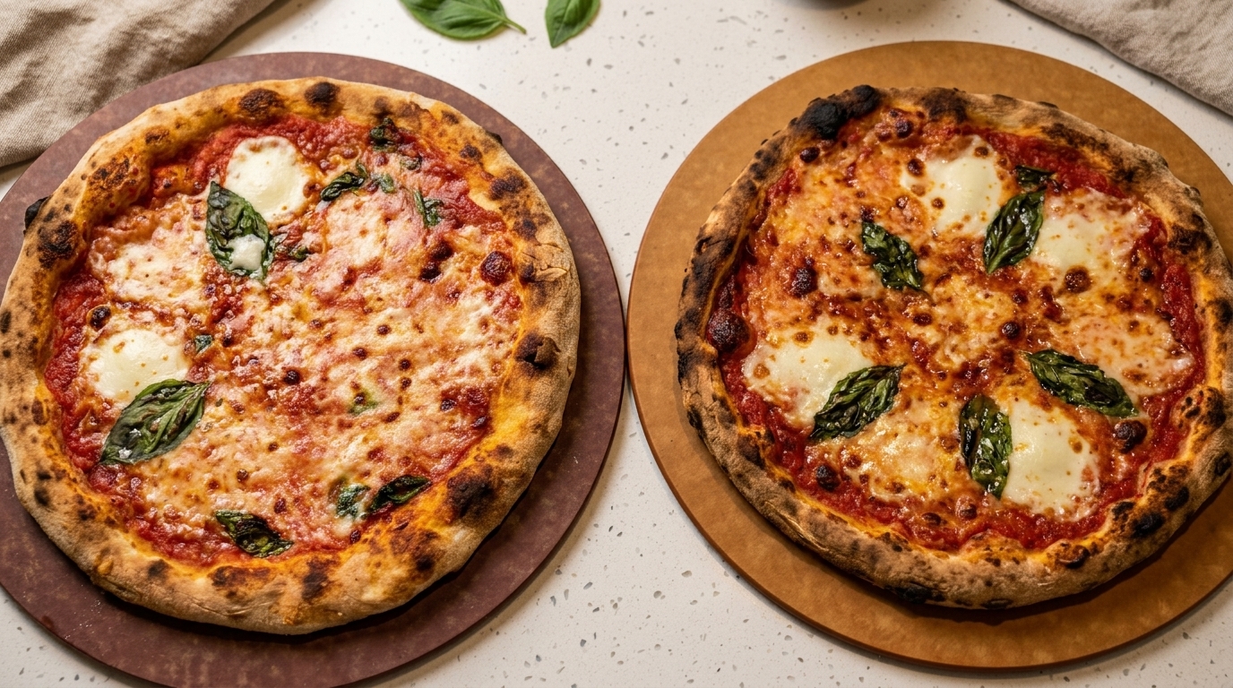 Klassische italienische Pizza Margherita