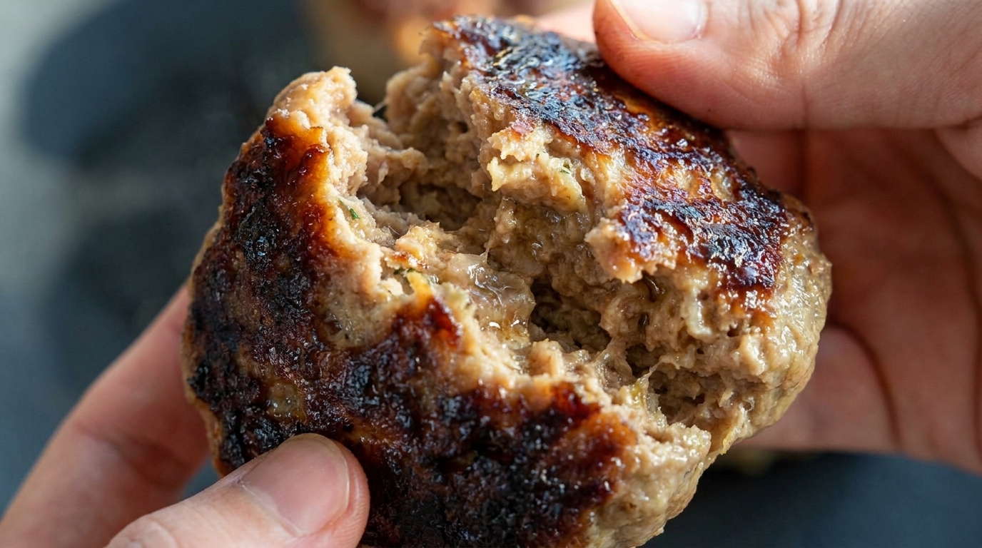 Koreanische Fleisch-Patties (Tteok-galbi Art)