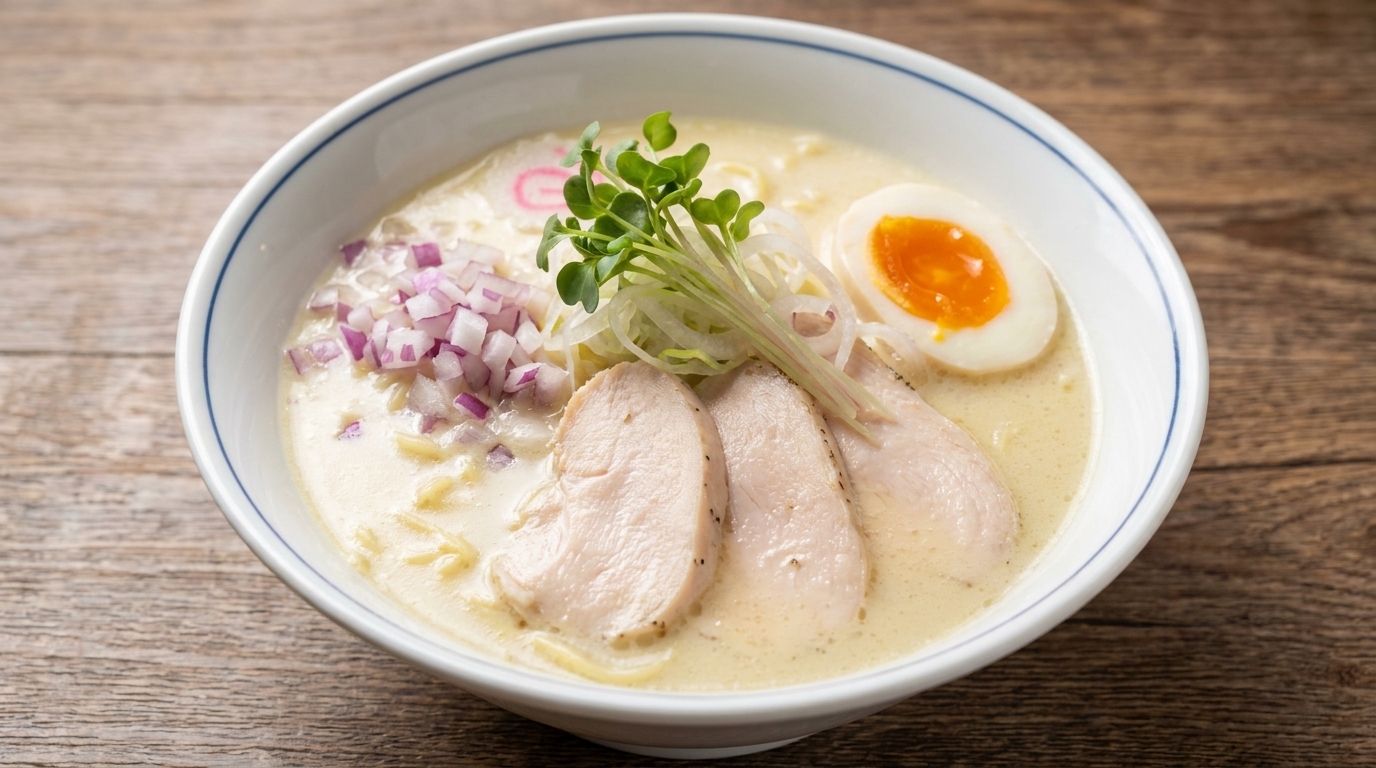Cremiges Chicken Paitan Ramen