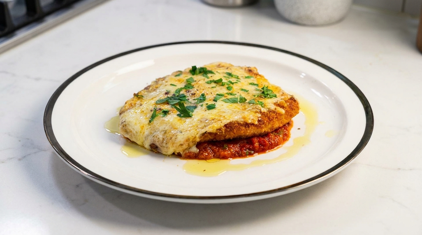 Klassisches Chicken Parmesan