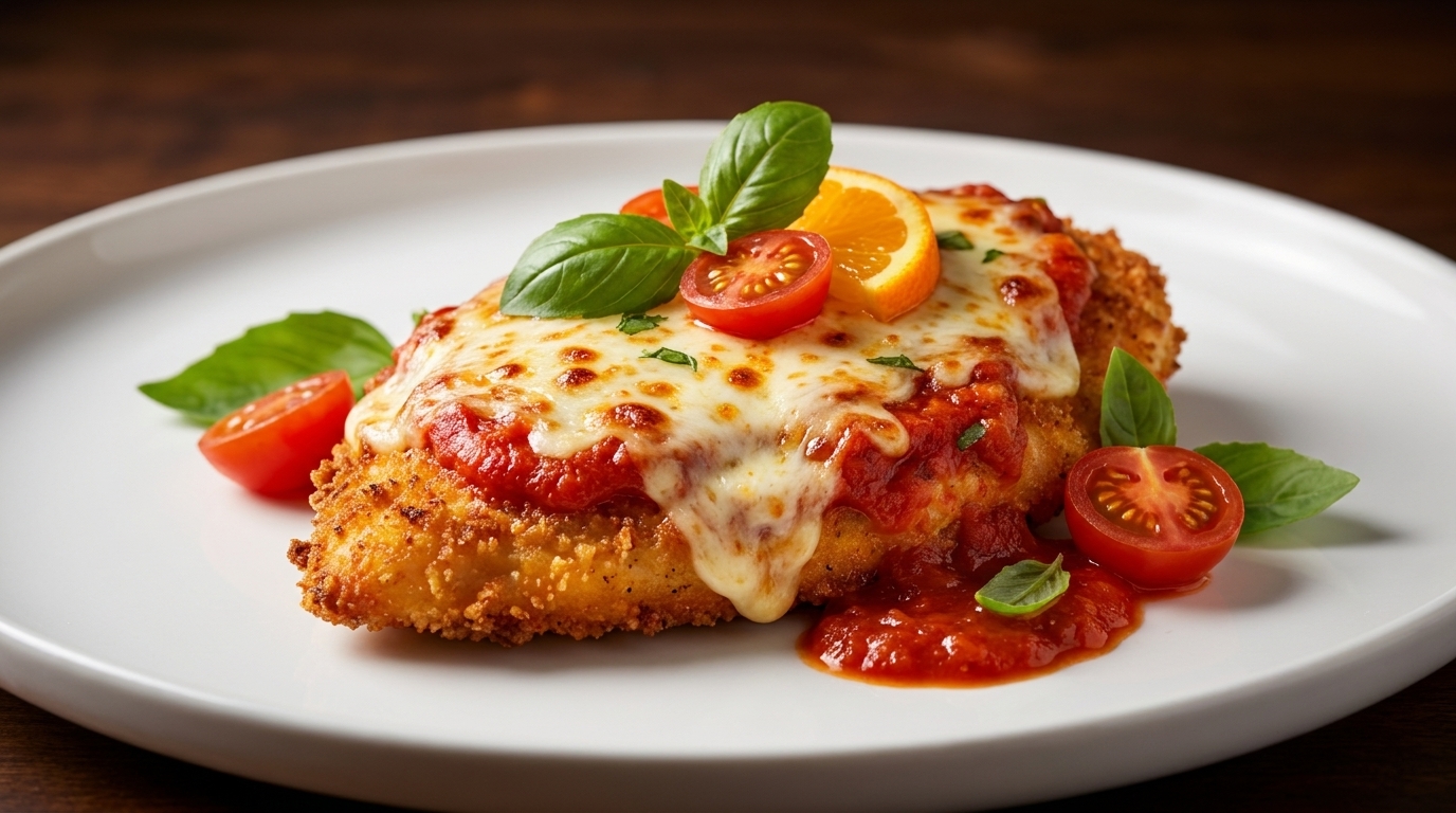 Klassisches italienisches Chicken Parmesan