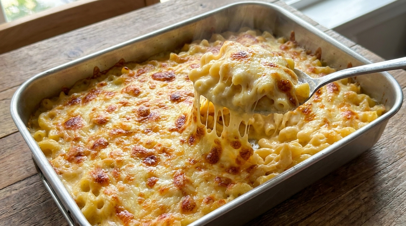 Klassische amerikanische Macaroni and Cheese