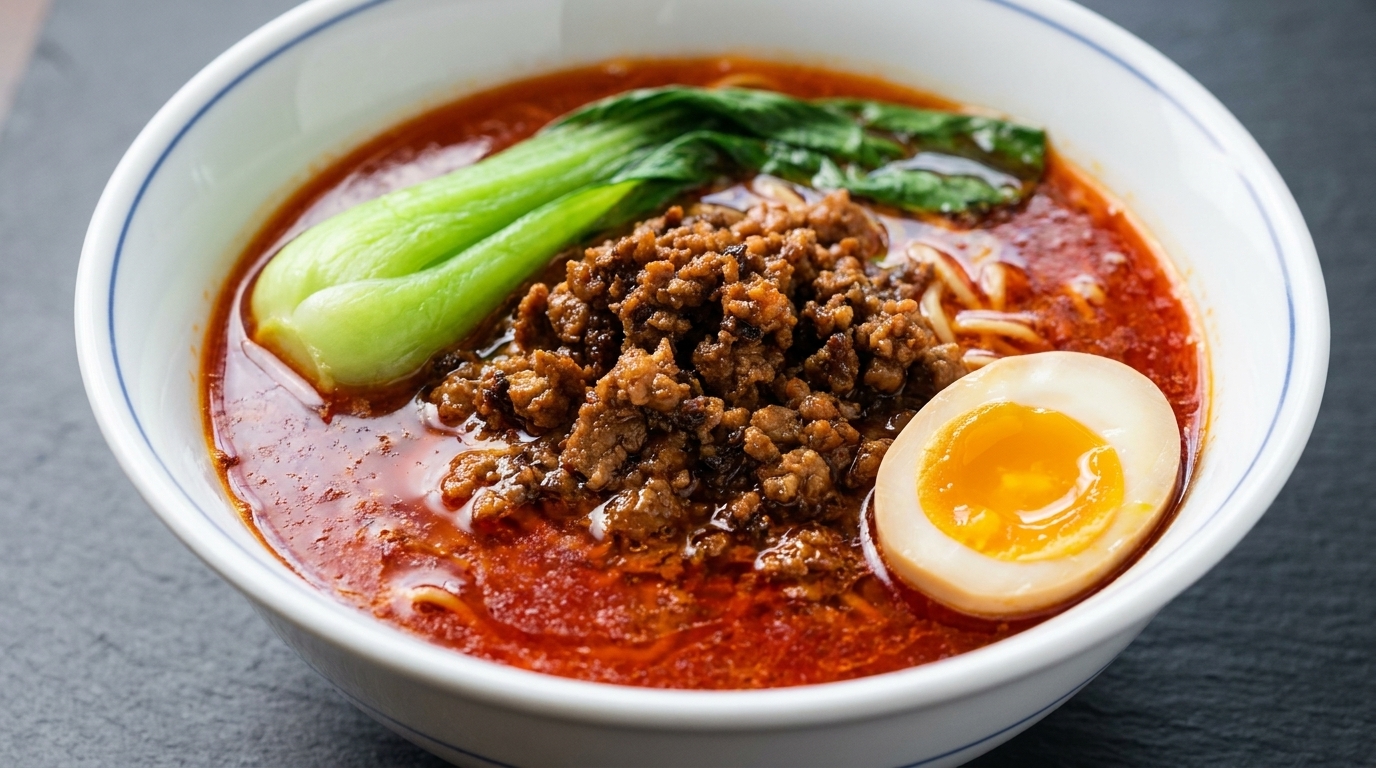 Authentische Sichuan Dan Dan Nudeln
