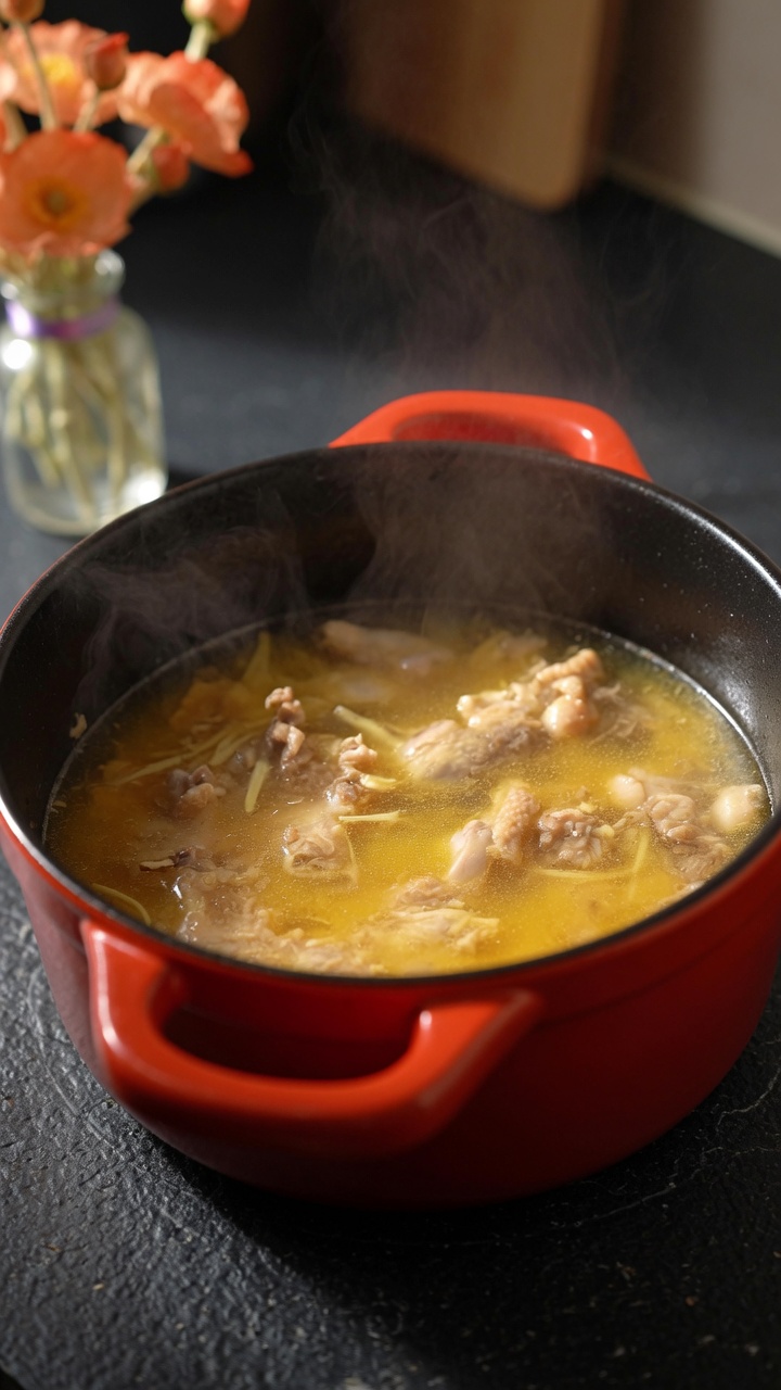 Wärmende Ingwer-Hühnersuppe