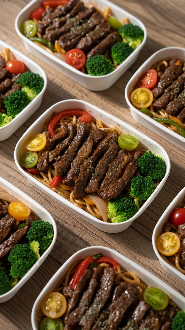 Hausgemachte Black Pepper Beef Pasta