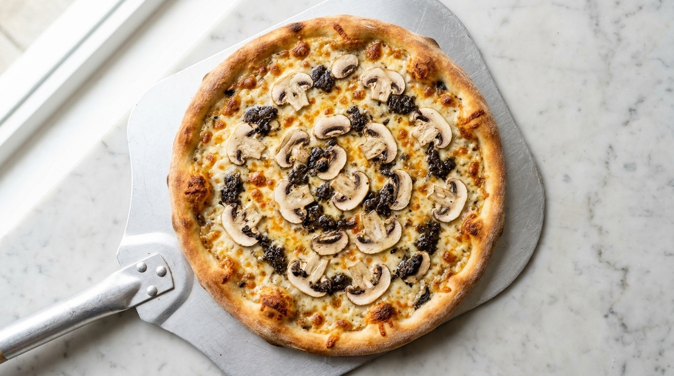 Gourmet Schwarzer Trüffel Pizza