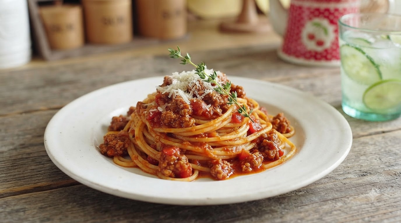 Authentische italienische Bolognese (Ragù alla Bolognese)