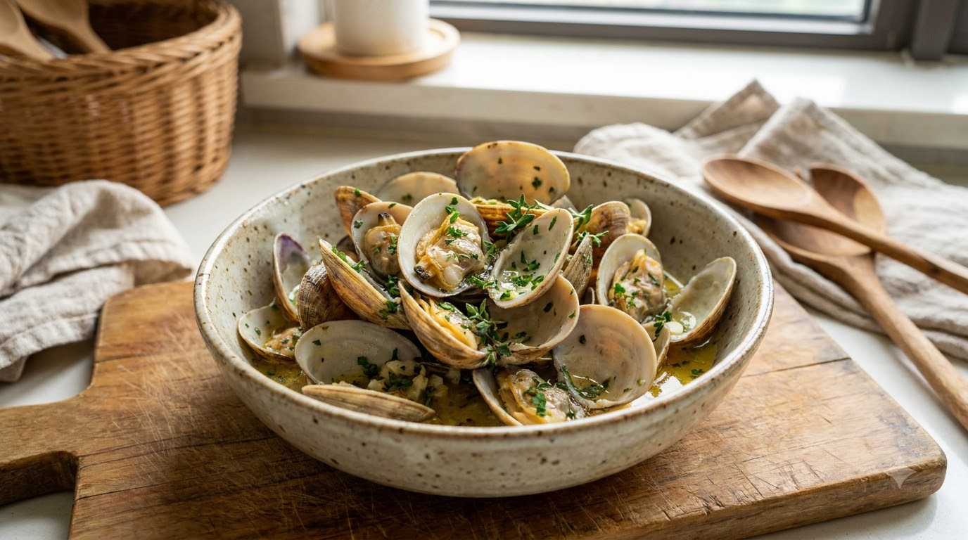 Mitternachts-Küche: Butter-Muschelsuppe