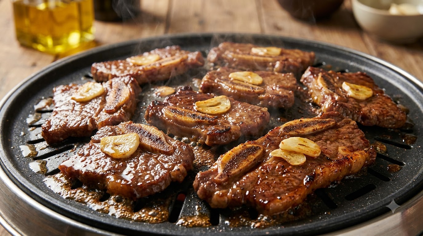 Würzige marinierte Rinder-Short-Ribs