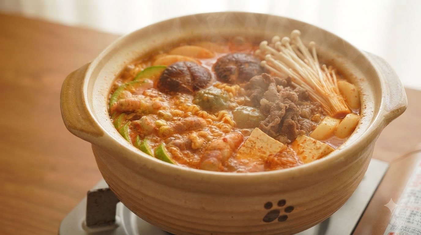 Korean Army Stew (Budae Jjigae)