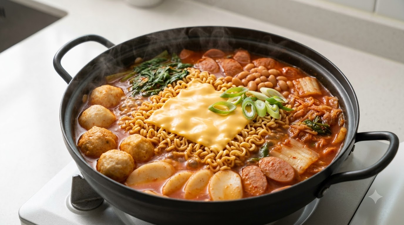 Käse Shin Ramyun Army Stew